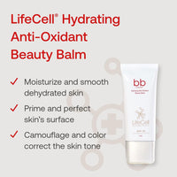 LifeCell Hydrating Antioxidant SPF 30 Tinted Anti Aging BB Cream (1 oz, Light)