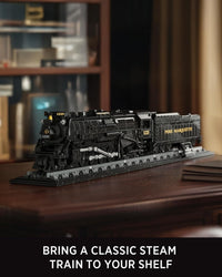 Nifeliz 1225 Locomotive Building Set, Classic Steam Train Model Toy for Adult Collectors, Display and Gift Giving (1,587 PCS, NF10323)