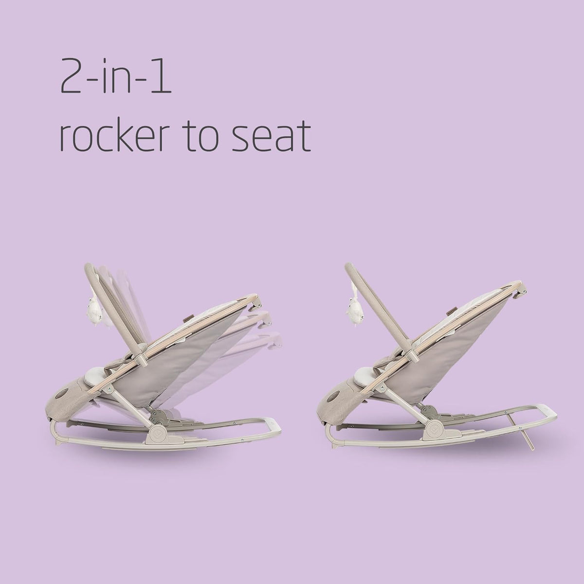 Maxi-Cosi Kori, 2-in-1 Ergonomic Baby Bouncer Chair with Toy Arch, 0-2 Years