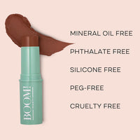 BOOM Beauty Boom Stick Bronzer: 3-in-1 Cream Blush Stick for Eyes, Lips & Cheek