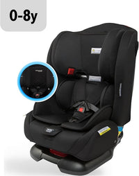 InfaSecure Legacy Convertible Car Seat, 0 to 8 Years, 3-in-1, Black
