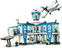 LEGO® Airport with Airplane 60502 Toy Model Airport Building Set for Boys, Girls and Fans of Toy Airplanes - Build Together Set for 1 to 4 People - 9 Minifigures - Birthday Treat for Ages 8+