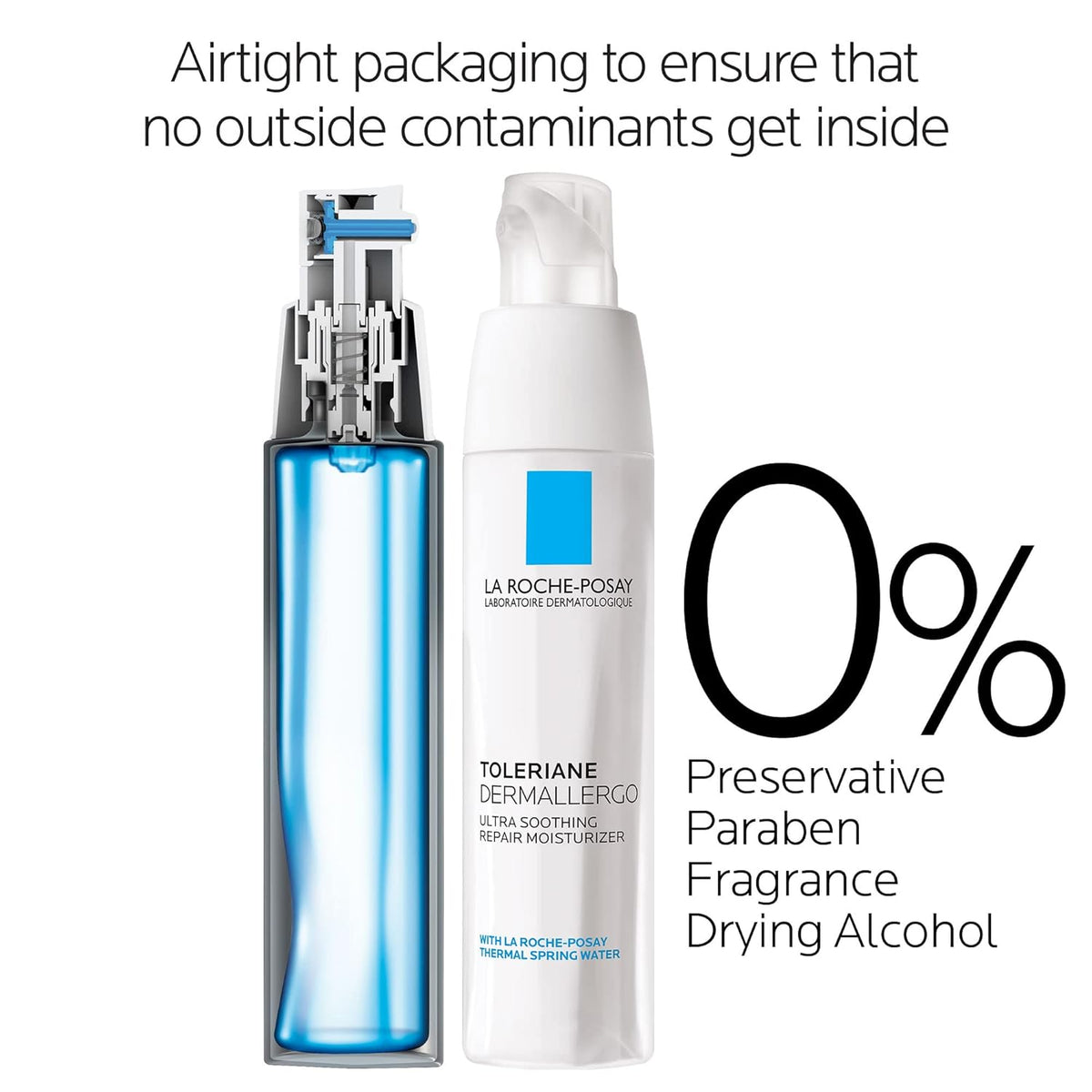 La Roche-Posay Toleriane Dermallergo Ultra Soothing Repair Face Moisturizer for Sensitive Skin