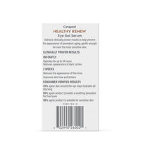 Cetaphil Healthy Renew Hydrating Eye Gel Serum 0.5 Oz, 24Hr Under Eye Cream for Anti Aging