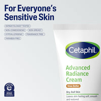 Cetaphil Advanced Radiance Cream with Shea Butter, 6 oz