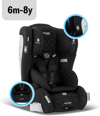 InfaSecure Accomplish More Car Seat, 6 Months to 8 Years, Dusk