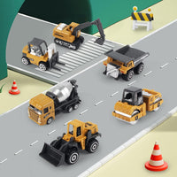 Construction Cars Toys Diecast Engineering Vehicle Toy Set Alloy Metal Car Toys Set