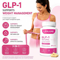 GLP-1 Natural Probiotics Supplement with Akkermansia & Berberine HCI, Metabolism, Appetite and Energy Support