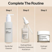 Honest Beauty Stay Hydrated Hyaluronic Acid + NMF Serum | Moisturizes + Reduces Fine Lines | 1 fl oz