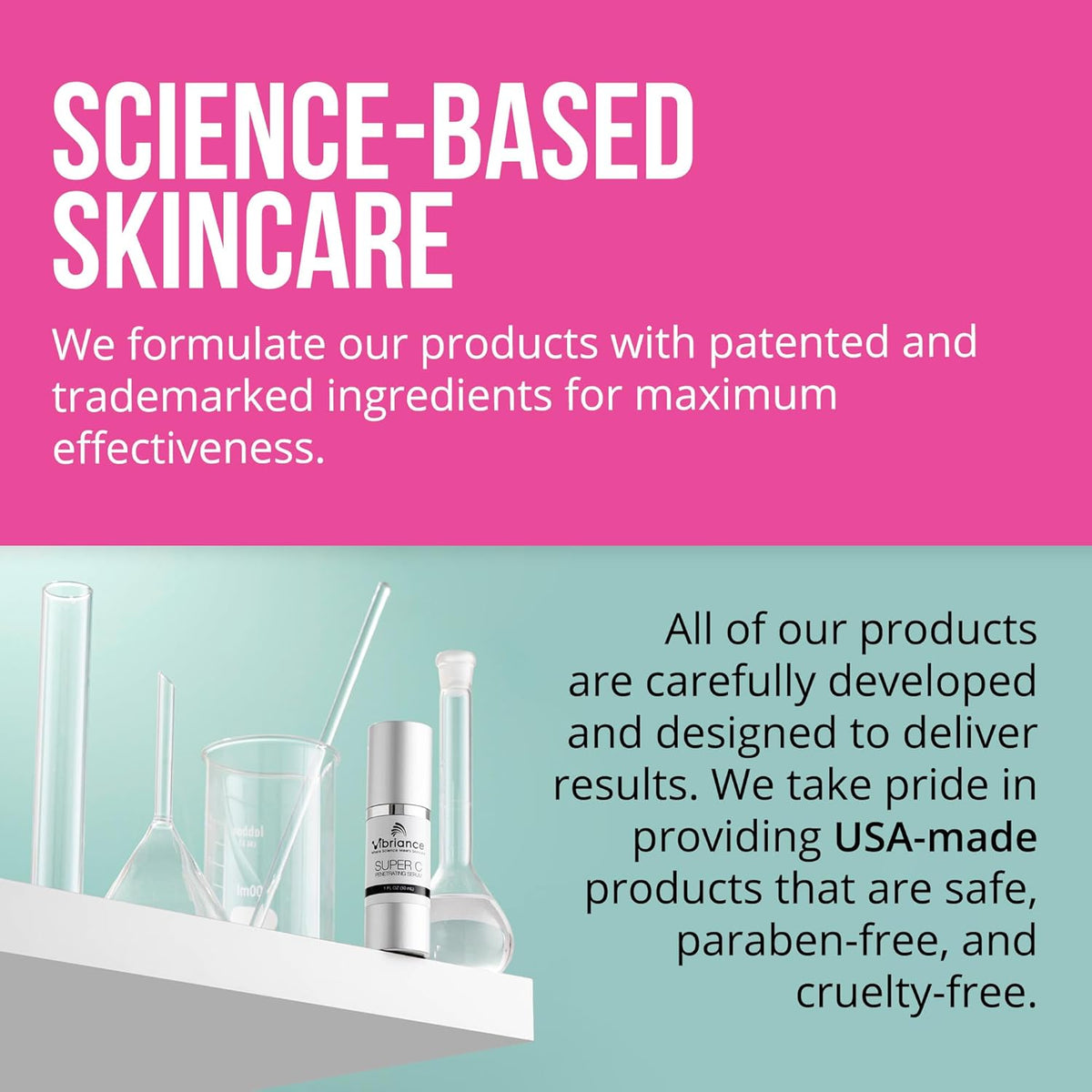 Vibriance Bundle Skincare Set | Super C Serum, Moisturizing Cleanser and Face Cream