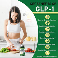 GLP-1 Supplement with Berberine, 11-in-1 Probiotic Blend for Men & Women