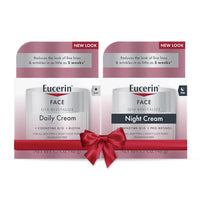 Eucerin Q10 Skin Care Set, Anti Wrinkle Daily Face Cream with Biotin (1.7 Oz) +