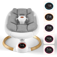 Baby Swings for Infants, Electric Baby Swing with 5 Speeds and Preset Lullabies, USA Product
