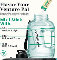 Venture Pal 2-in-1 Hydration + Immune Electrolytes Powder Packets with 7 Electrolytes & 6 Vitamins,16 Sticks