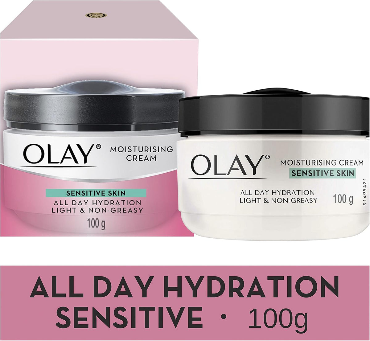 Olay Moisturising Cream Sensitive Skin, 100g