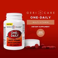 One-Daily Multi-Vitamin Tablet, 200 Count by GeriCare
