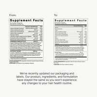 Nutrafol Women's Balance Hair Growth Supplement and Hair Serum, Ages 45,1.7 Fl Oz Bottle