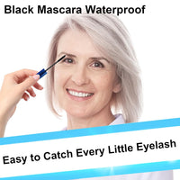 Mascara for Older Women, Black Mascara Volume and Length, Natural Mascara Makeup for Party