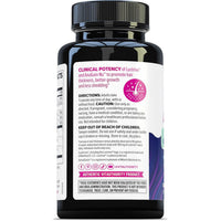Lustriva Hair Growth Supplement for Women | Lustriva & DHT Blocker Vitamins for Thicker Fuller Locks Biotin Saw Palmetto Zinc & Copper | Reduce Shedding & Support Hair Loss for Men & Women 30 Capsules