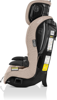 Maxi Guard Pro Style Car Seat Teak, Forward Facing, in-Built Harness, 6 Months to 8 Years, Side Impact Cushion Technology, Narrow Design, Harnessed for Longer (8055)