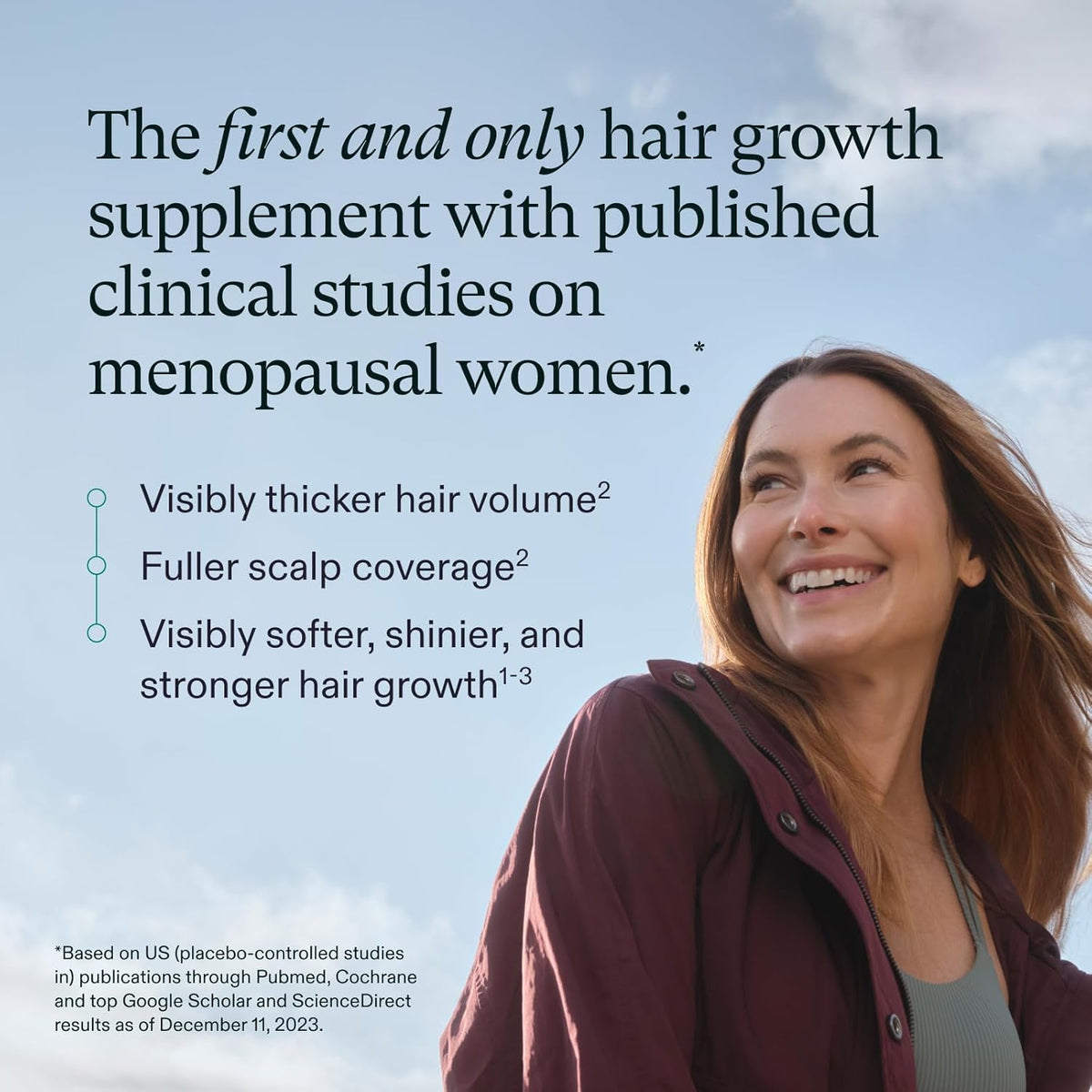 Nutrafol Women's Balance Hair Growth Supplements, Ages 45 and Up, Clinically Proven
