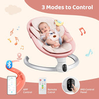 Baby Swing for Infants - Electric Baby Rocker with Exclusive App function-USA Product