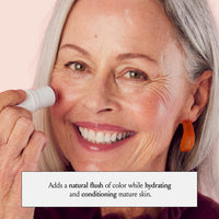 Boomstick Rose Nude ® All-in-One Cream Blush for Cheeks, Eyes & Lips, Long-Wearing, Blendable Makeup Blush Stick for Mature Skin, Cruelty-Free Lip Cheek Tint with Skincare Benefits-Rose Nude