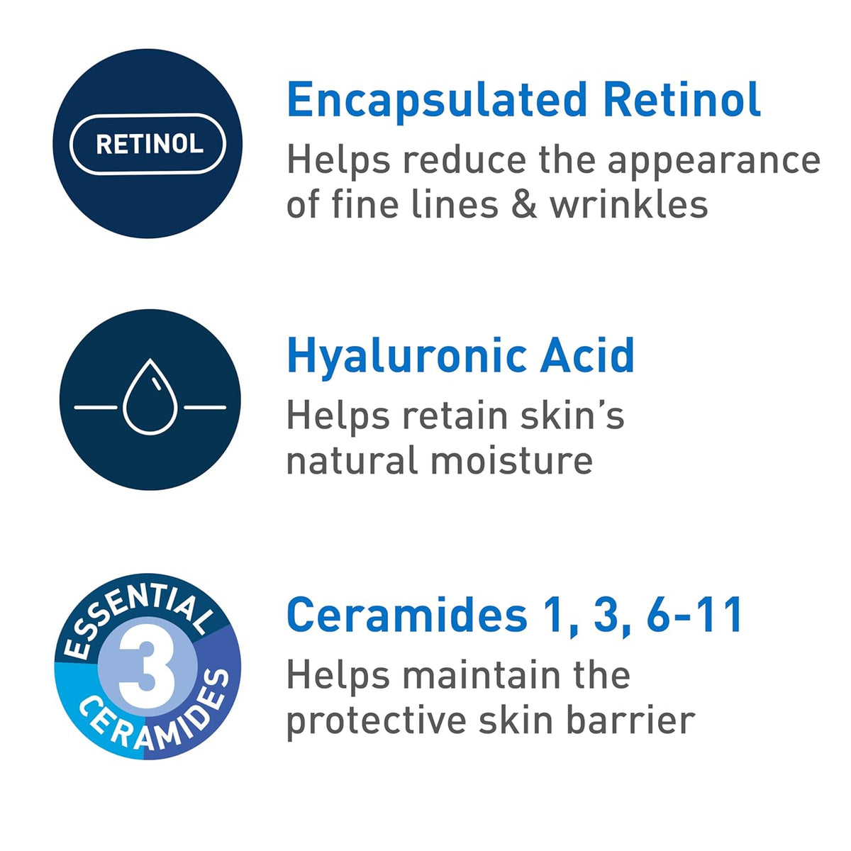 CeraVe Anti-Aging Face Cream SPF 30, Anti-Wrinkle Retinol Cream