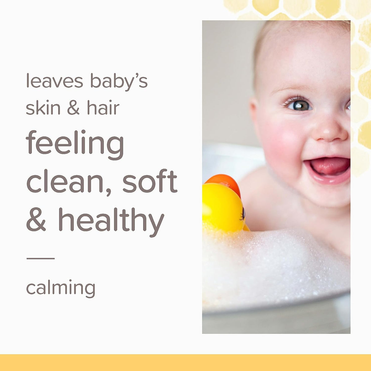 Burt's Bees Baby Calming Shampoo and Wash with Lavender, Tear-Free, 12 Fluid Ounces