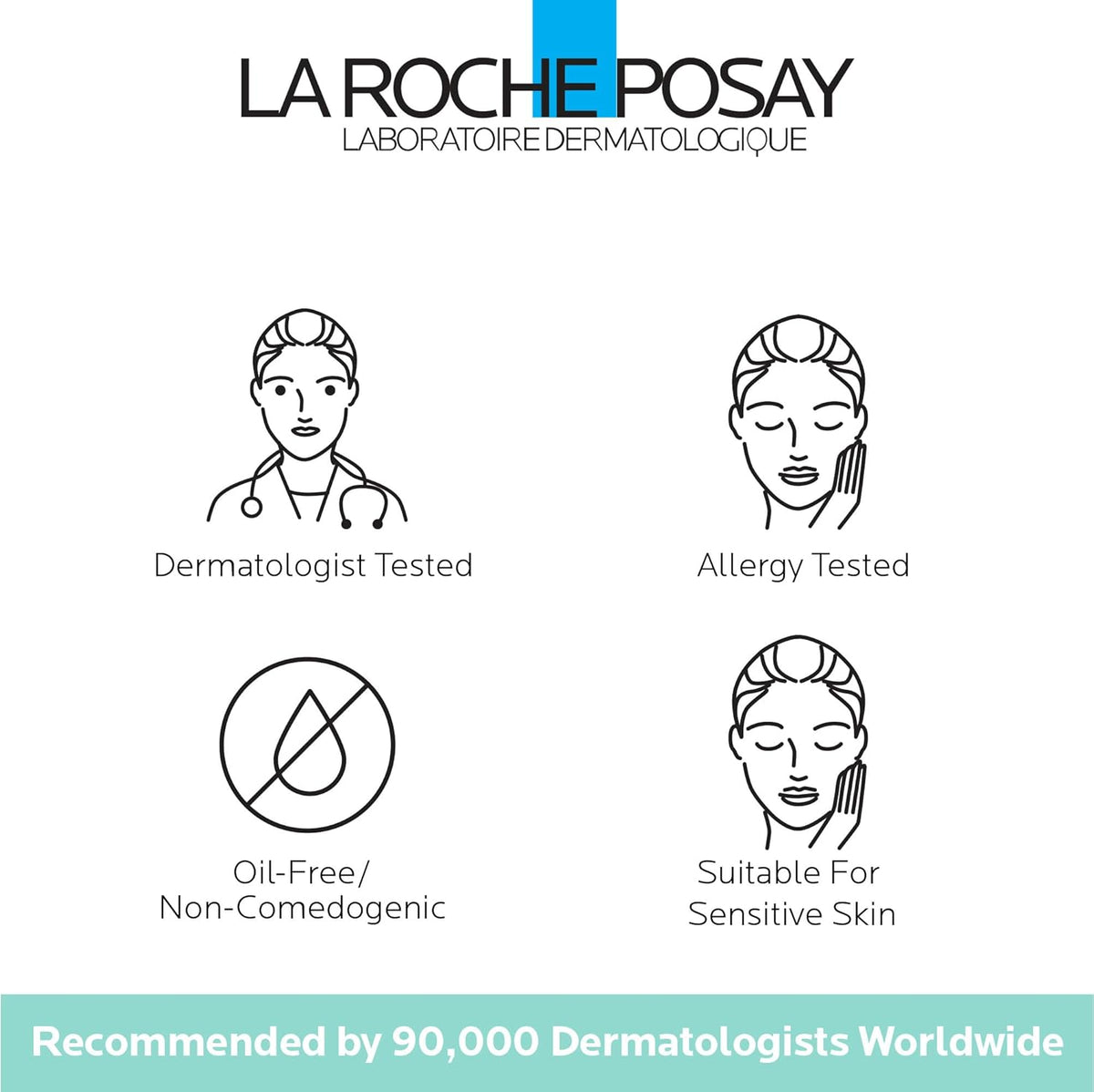 La Roche-Posay Hydraphase HA Light Face Moisturizer for Dry Skin, 1.69oz