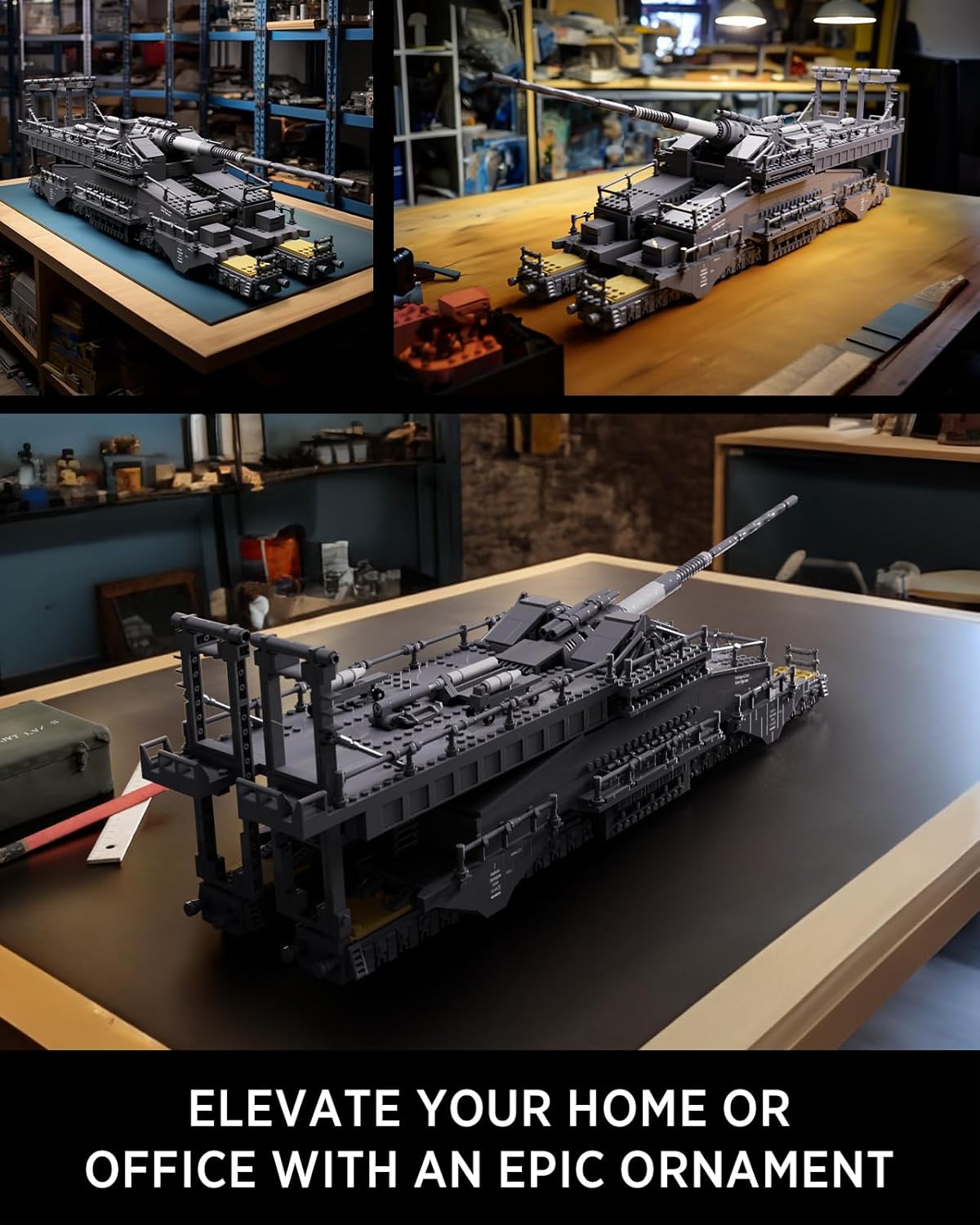 Nifeliz Dora, WW2 Classic Building Set, Collectible Military Model to Build and Display, Adult Gift Ideal for Military Enthusiasts (2,355 PCS, NF10240)