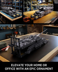 Nifeliz Dora, WW2 Classic Building Set, Collectible Military Model to Build and Display, Adult Gift Ideal for Military Enthusiasts (2,355 PCS, NF10240)