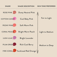 Honest Beauty 2-in-1 Creme Cheek Blush + Lip Color | EWG Verified, Vegan + Cruelty Free | Coral Peach, .1 oz
