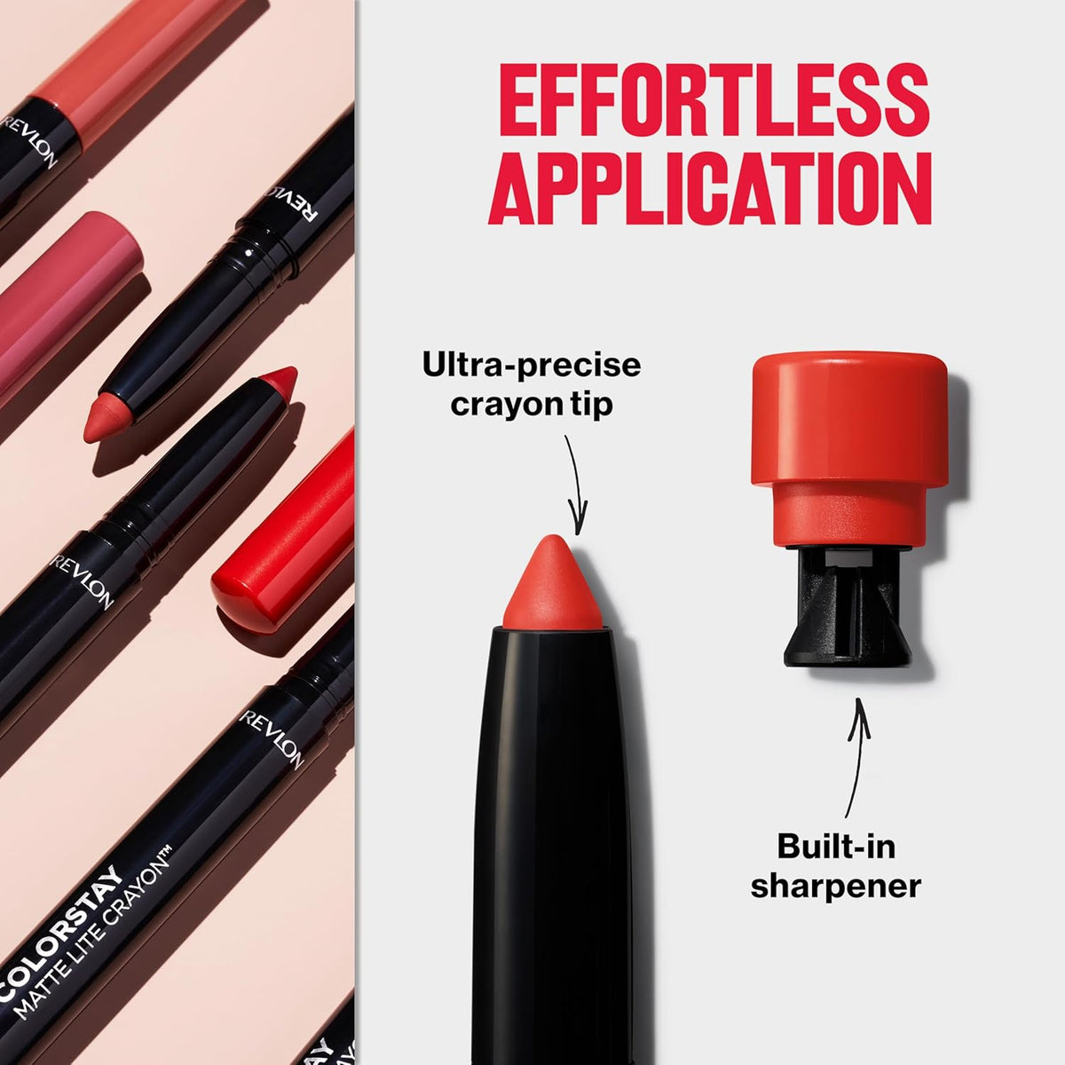 Revlon Colorstay Matte Lite Crayon Lipstick, She's Fly