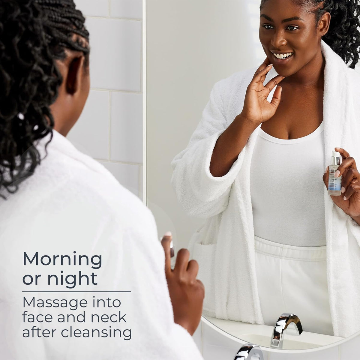 Eucerin Immersive Hydration Smoothing Face Serum, Ultra-Lightweight Hyaluronic Acid Serum Reduces the Look of Fine Lines and Wrinkles, Holiday Gifts for Self Care, 1 Fl Oz Bottle