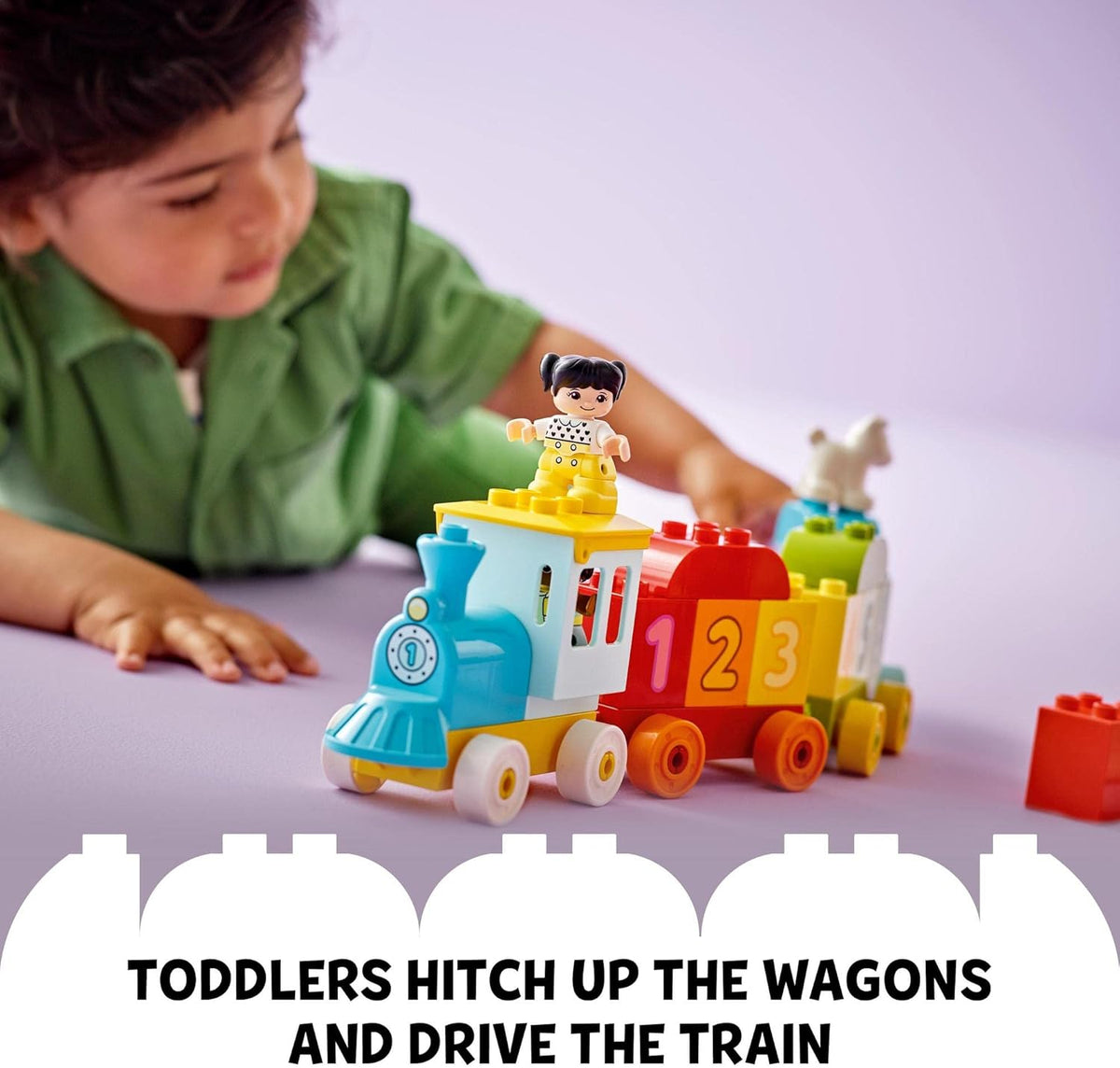 LEGO DUPLO My First Number Train - Learn to Count Building Toy