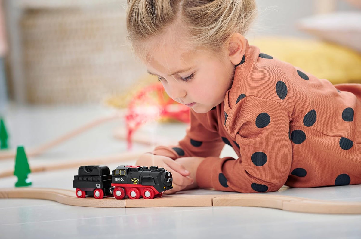 BRIO - B/O Steaming Train 3 Pieces
