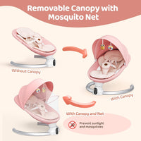 Baby Swing for Infants - Electric Baby Rocker with Exclusive App function-USA Product
