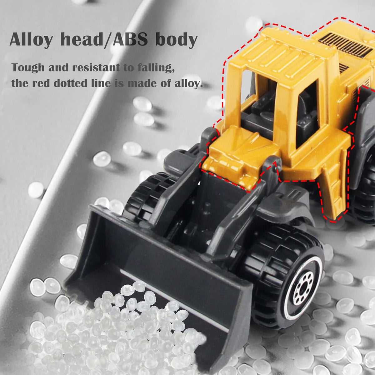 Construction Cars Toys Diecast Engineering Vehicle Toy Set Alloy Metal Car Toys Set