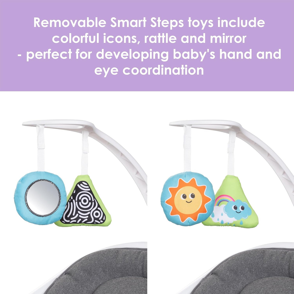 Baby Trend NuMotion Infinity Swing, Dash Tan