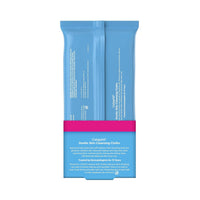 Cetaphil Cleansing Face & Body Wipes, Fragrance Free, 50ct, 2-Pack | Twin Pack, Hypoallergenic