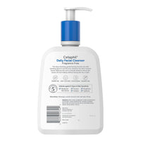 Cetaphil Face Wash, Daily Facial Cleanser for Sensitive, Combination to Oily Skin, 16 Oz