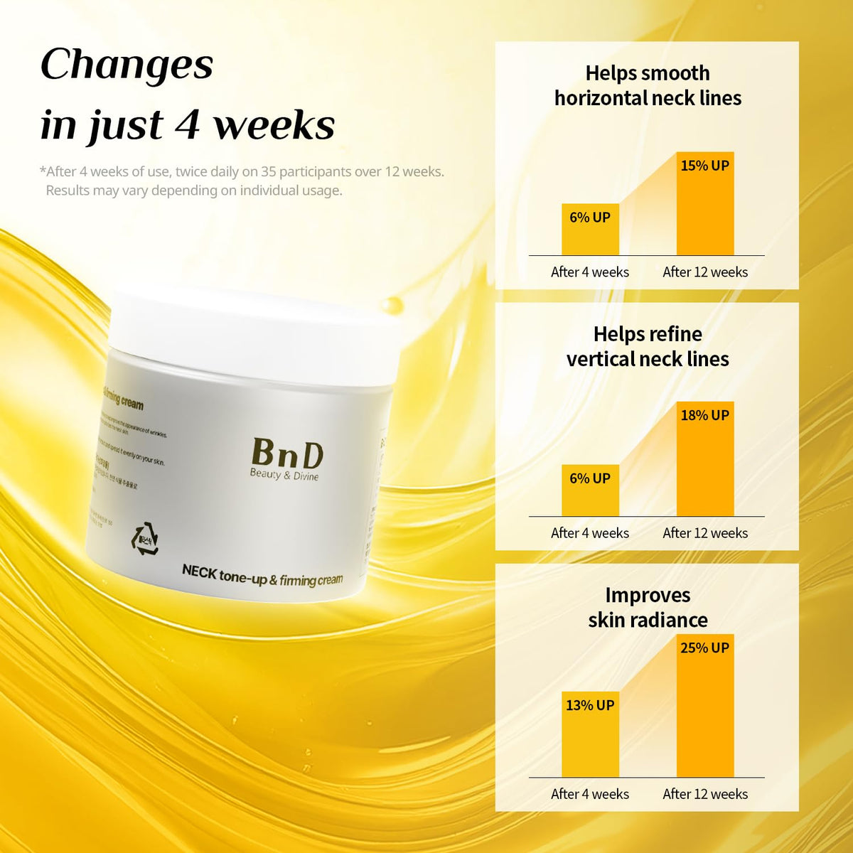 Neck tone-up&firming Cream 1.76oz