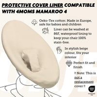UKJE Liner Baby Rocker Cover - Compatible with 4moms MamaRoo 4 Old Model Before 2022
