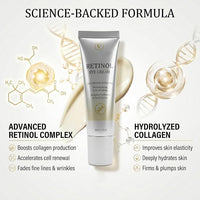 Retinol Under Eye Cream for Dark Circles and Puffiness, 1 Fl Oz | Retinol Eye Cream for Fine Lines, Firming & Moisturizing Skin Care Formula for Women & Men