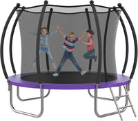 Advwin Kids Trampoline, Indoor Outdoor Rebounder w/Safety Enclosure Net