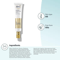 RoC Retinol Correxion Night Cream for Deep Wrinkles, Anti Aging Skincare Treatment Women and Men, 1.0 oz (Packaging May Vary)