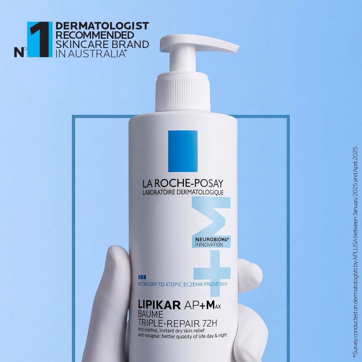 La Roche-Posay Lipikar AP+Max Baume Body Balm for Eczema-Prone Skin