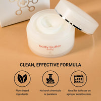 LifeCell Firming Body Butter – Anti-Cellulite Cream with Caffeine, Ginseng & Argan Oil – Ultra-Hydrating Anti-Aging Moisturizer for Legs, Thighs, Hips & Arms – Skin Tightening Lotion for Women