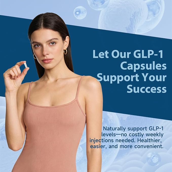 GLP-1 Supplement, 34-in-1 Formula to Support Healthy GLP1 Levels
